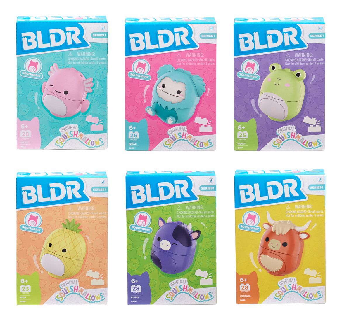 BLDR Squishmallows Building Set