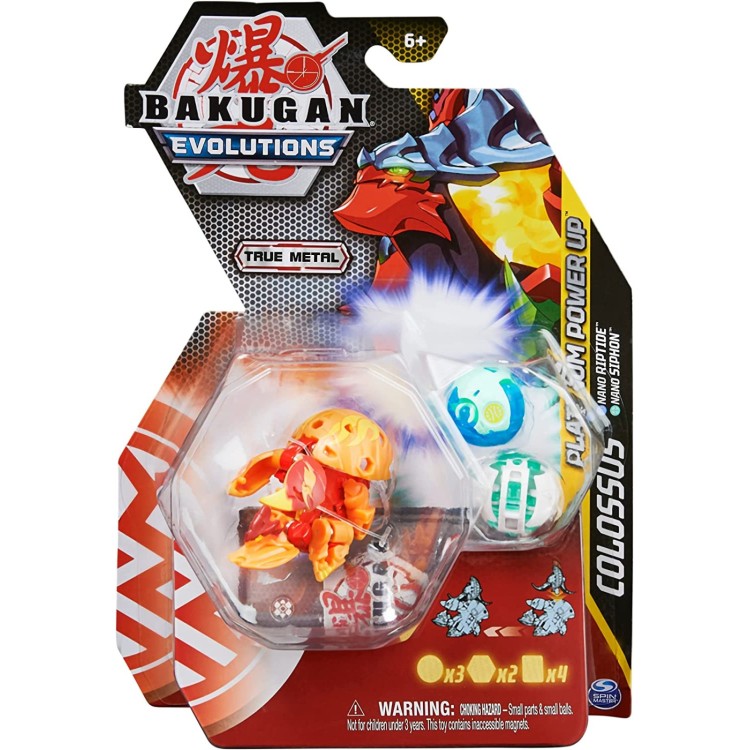 Bakugan Evo Platinum Power Up COLOSSUS