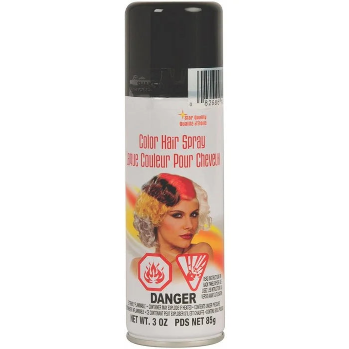 Black - Colour Hairspray