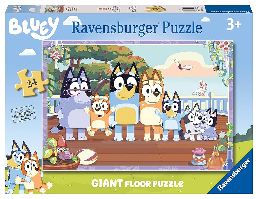 Bluey Giant Floor Puzzle