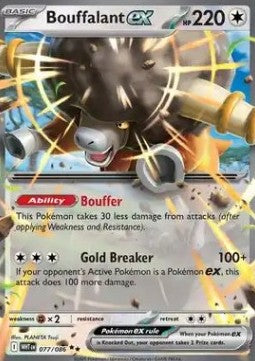 Pokemon TCG Bouffalant ex (WHT 077)