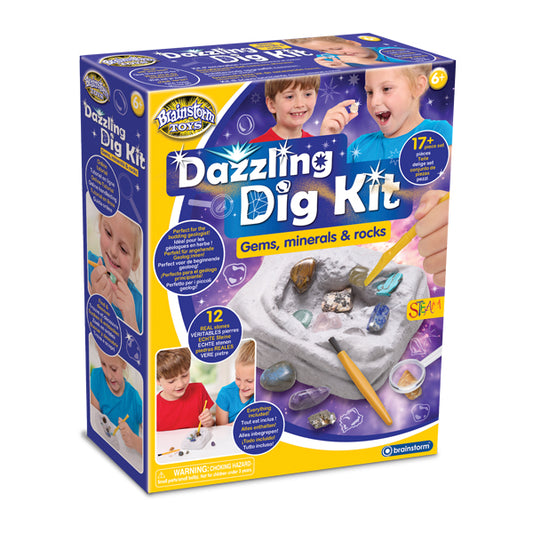Brainstorm Toys Dazzling Dig Kit