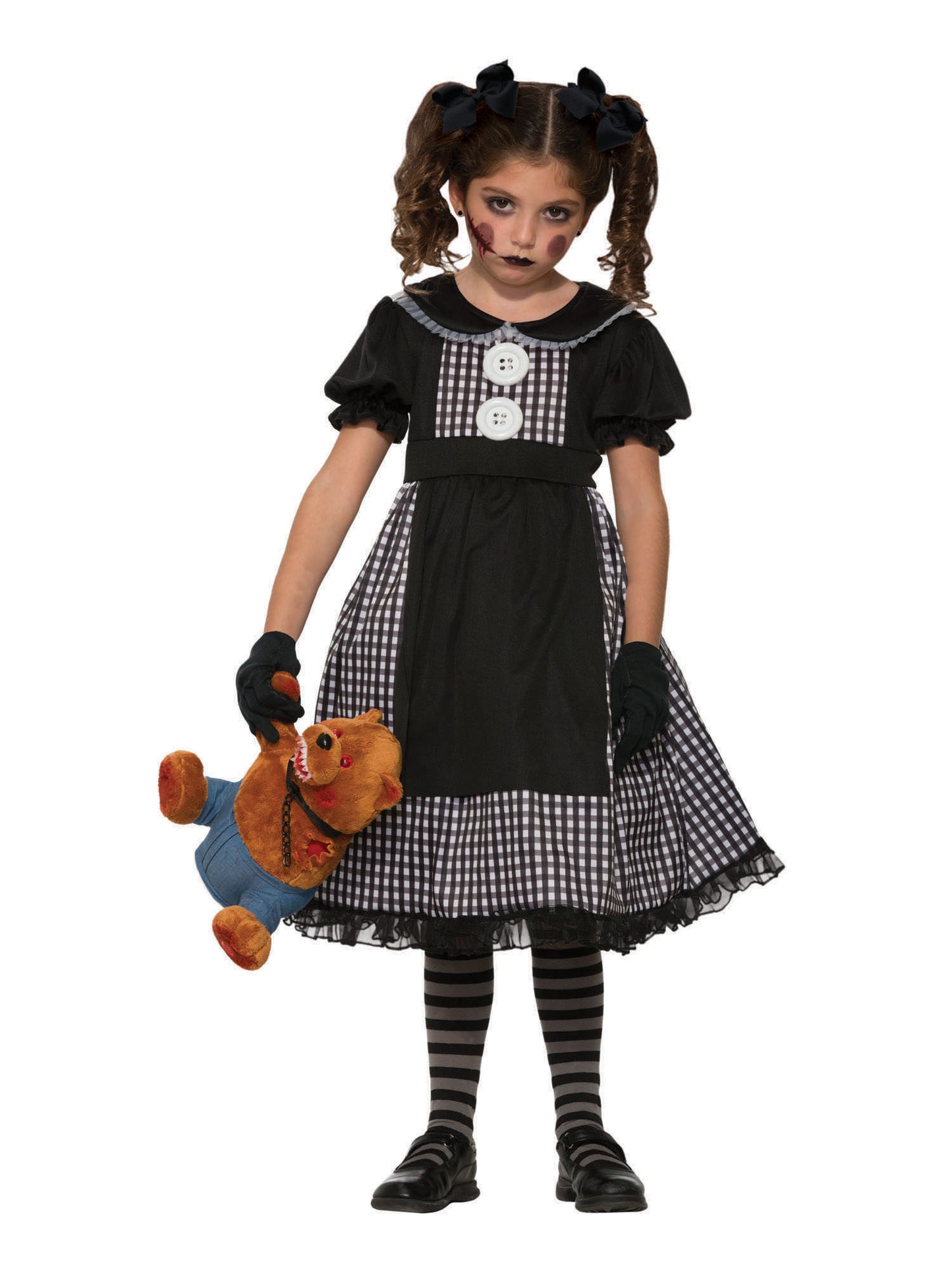 Dark Rag Doll Childs Costume Large (134-146cm)