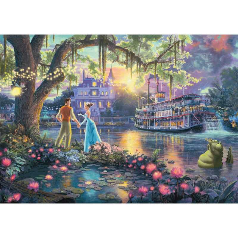 Thomas Kinkade: Disney The Princess and the Frog Puzzle (1000pc)
