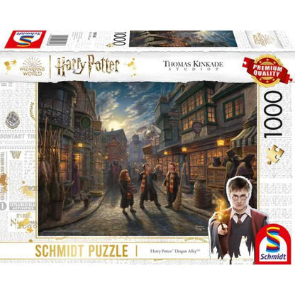 Thomas Kinkade Harry Potter: Diagon Alley (1000pc) Puzzle