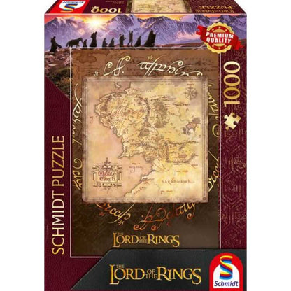 The Lord of the Rings: Middle Earth (1000pc) Puzzle