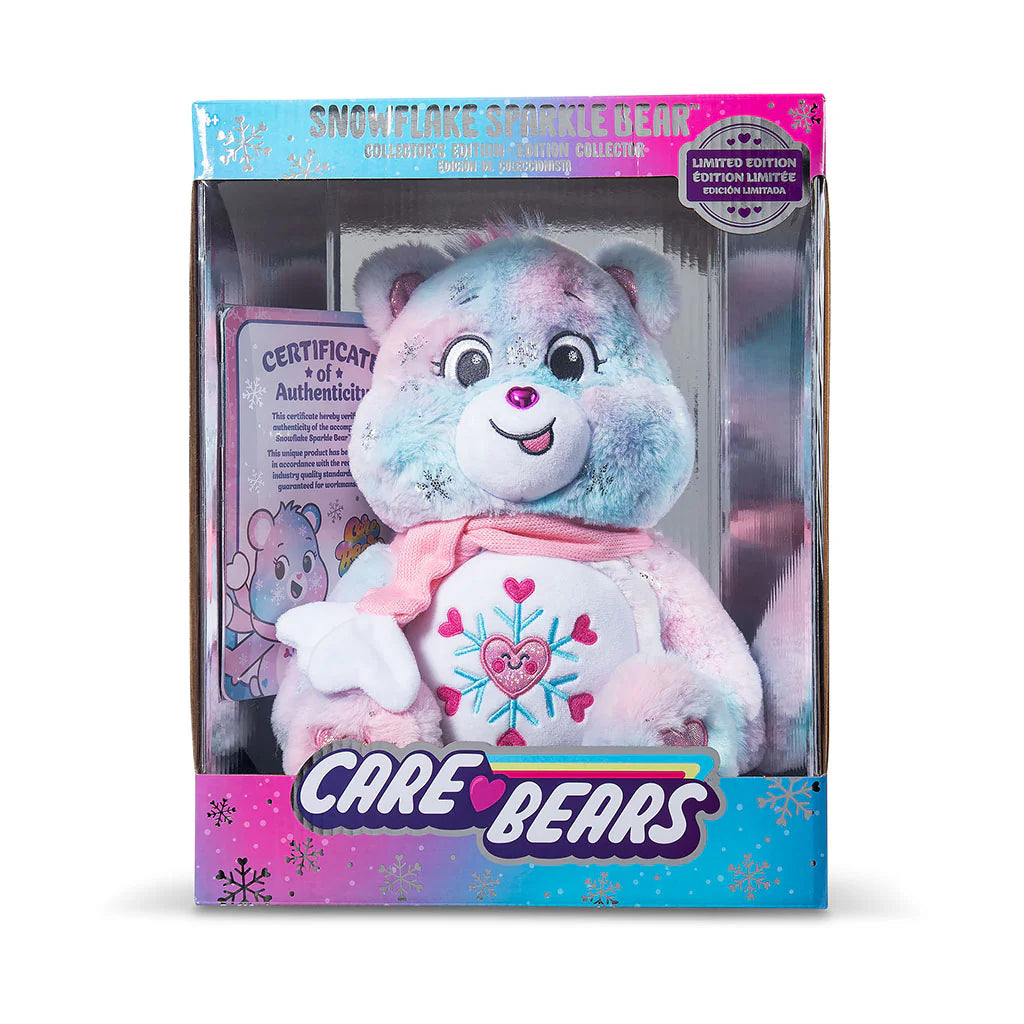 Care Bears Snowflake Sparkle Bear Collectors Edition Bear