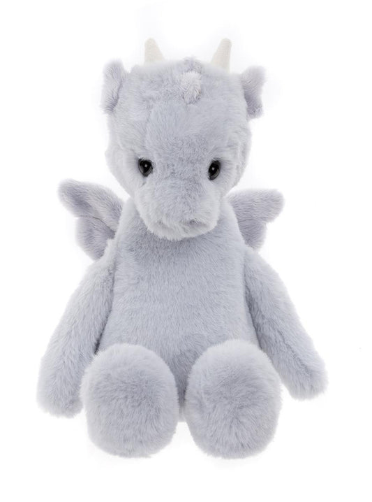 Charlie Bears Draco Dragon Cloudy Grey Medium Plush