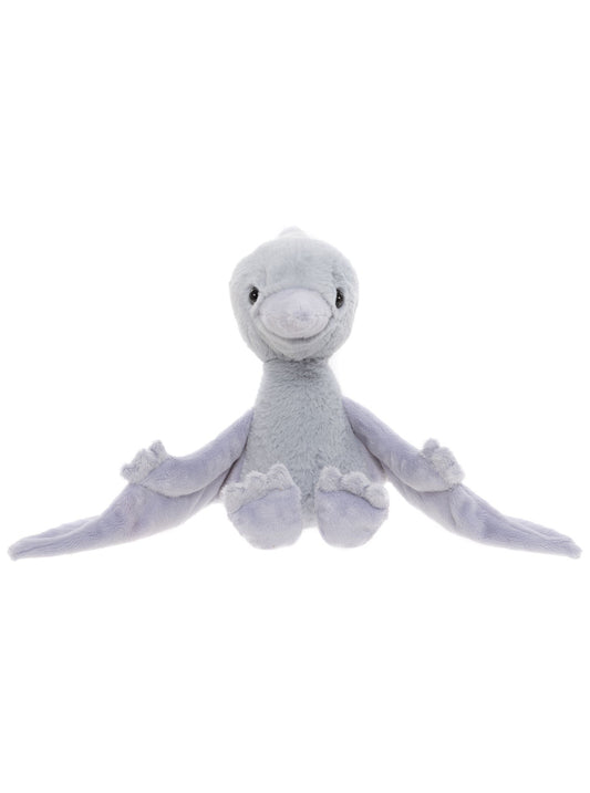 Charlie Bears Wings Pterodactyl Cloudy Grey Large Plush