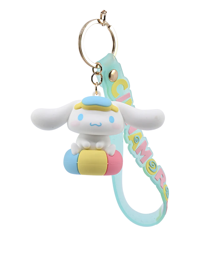 Hello Kitty Cinnamoroll Four Seasons Keychains - At the Pool