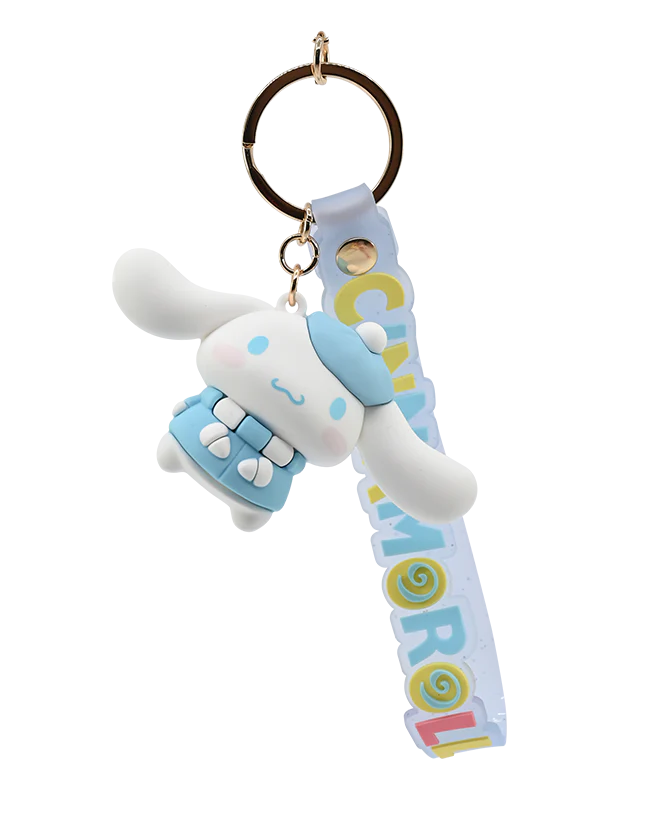 Hello Kitty Cinnamoroll Four Seasons Keychains - Winter Coat