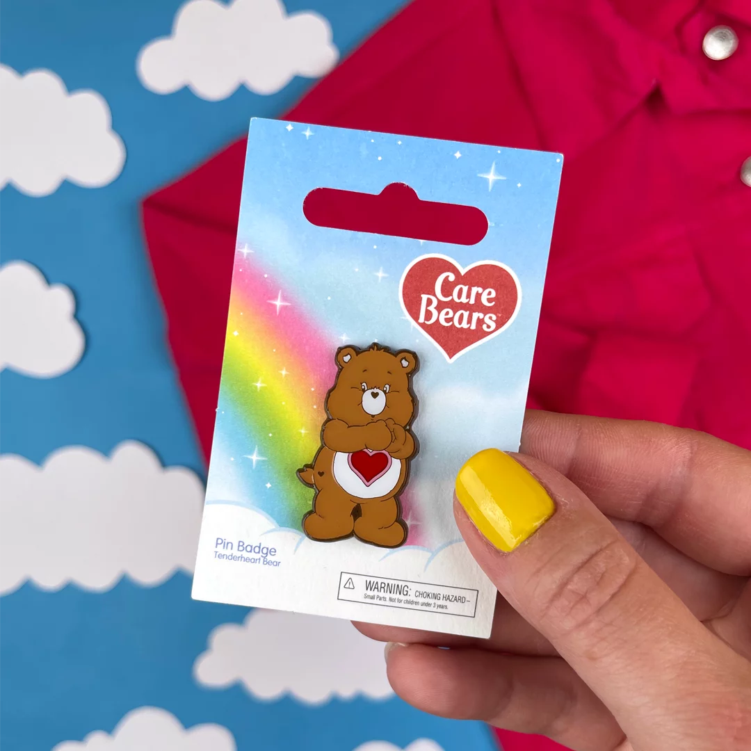 Classic Tenderheart Bear Pin Badge