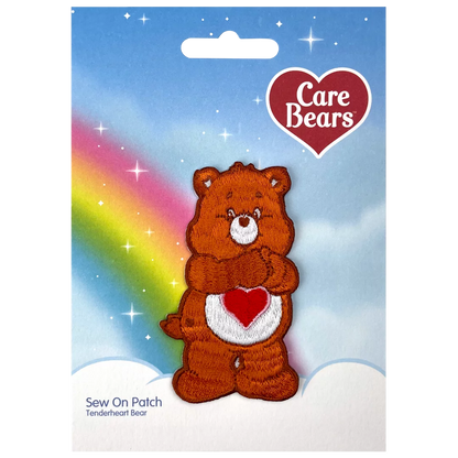 Classic Tenderheart Bear Sew On Patch