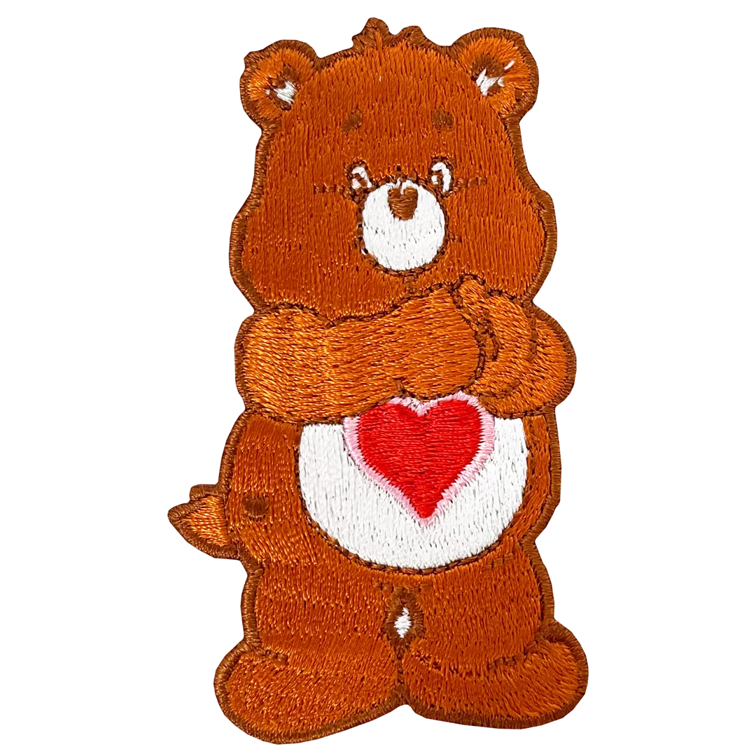 Classic Tenderheart Bear Sew On Patch