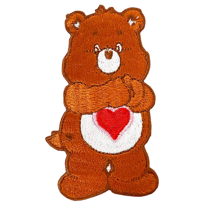 Classic Tenderheart Bear Sew On Patch