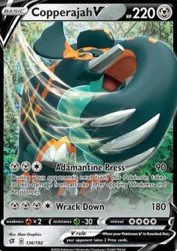 Pokemon TCG Copperajah V (RCL 136)