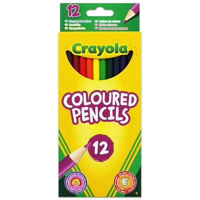 Crayola 12 Coloured Eco Pencils