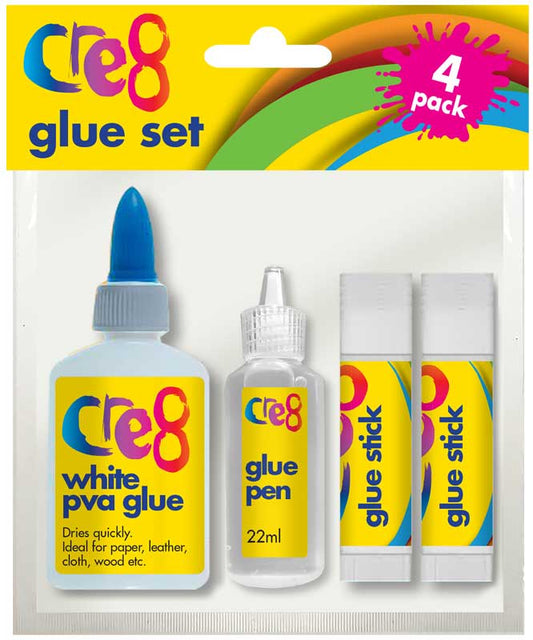 Cre8 Glue Set 4pk