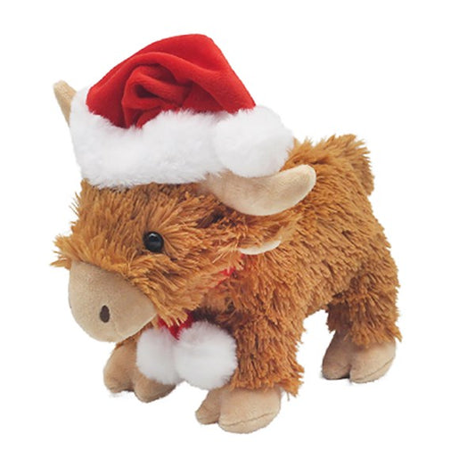 Cuddly Christmas Highland Coo Small