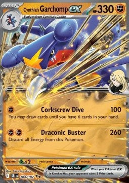 Pokemon TCG Cynthia's Garchomp ex (DRI 104)