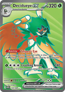 Pokemon TCG Decidueye ex (POR 100)