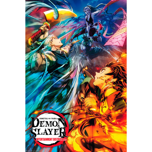 Demon Slayer Film Key Art Poster