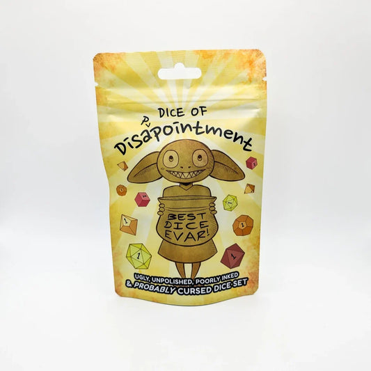 Dice of Disappointment - Funny Dice