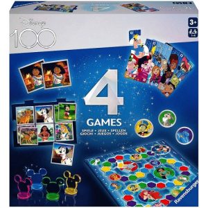 Disney 100th Anniversary 4in1 Games Box