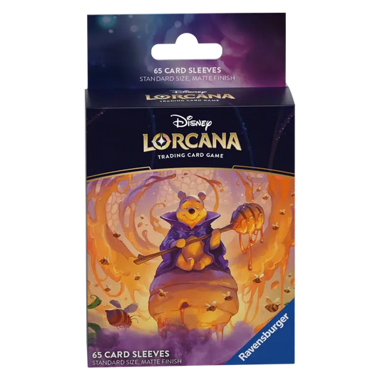 Disney Lorcana Azurite Sea Card Sleeves - Pooh Honey Wizard