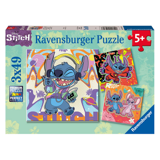 Disney Stitch Puzzle 3 Pack