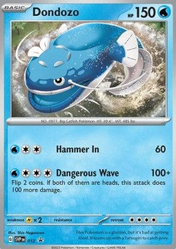 Pokemon TCG Dondozo (SVP 012)
