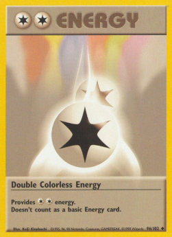 Pokemon TCG Double Colorless Energy (BS 96)