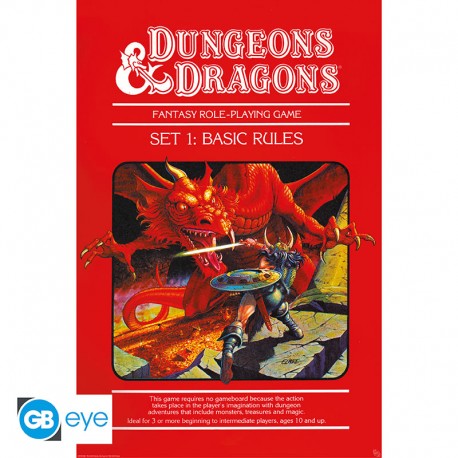 Dungeons & Dragons Basic Rules Poster