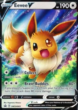 Pokemon TCG Eevee V (SWSH 065)