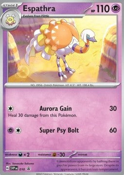 Pokemon TCG Espathra (SVP 010)