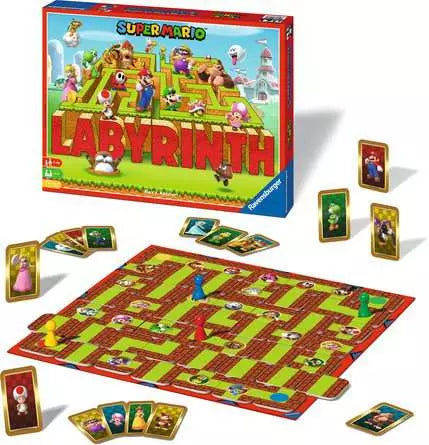 Family Game Super Mario Labyrinth