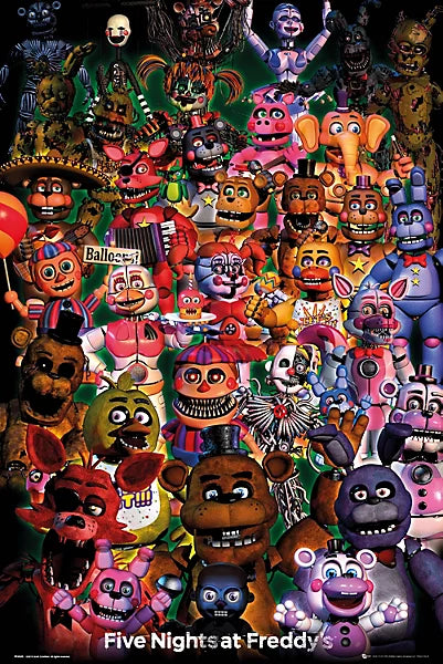 Five Nights at Freddys Ultimate Group Poster