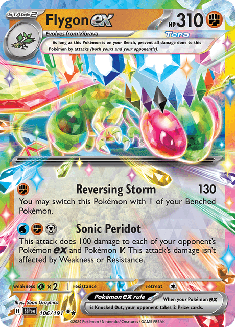 Pokemon TCG Flygon ex (SSP 106)