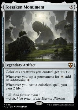 Magic the Gathering Forsaken Monument (M3C 0293)