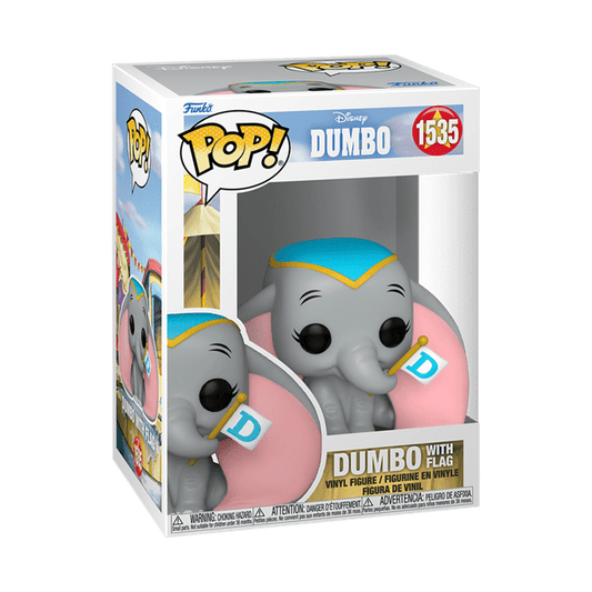 Funko Pop Disney Dumbo with Flag