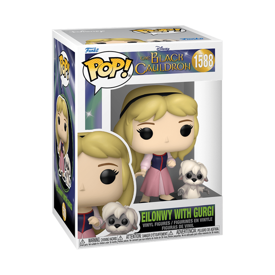 Funko Pop! The Black Cauldron Eilonwy w/Gurgi