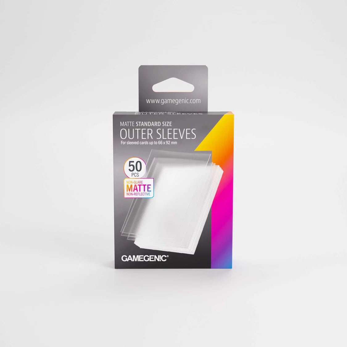 Gamegenic Matte Outer Sleeves Standard Size 69x94 (100 ct.)