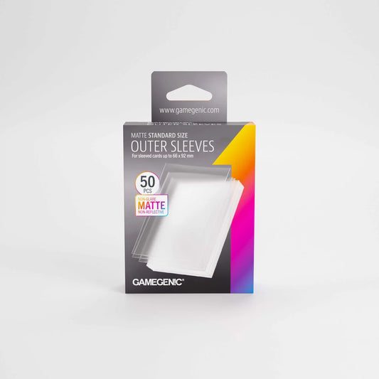 Gamegenic Matte Outer Sleeves Standard Size 69x94 (100 ct.)