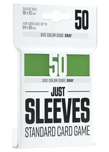 Gamegenic Just Sleeves: Standard Card Game Green (50)
