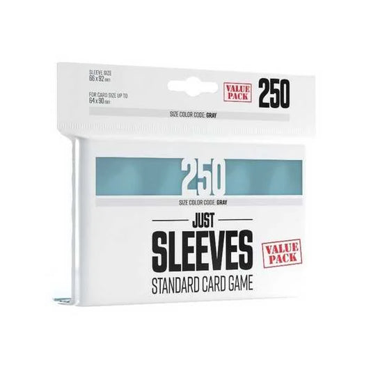 Gamegenic Just Sleeves: Standard Card Game Value Pack: Clear