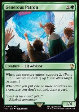 Magic the Gathering Generous Patron (FIC 0305)