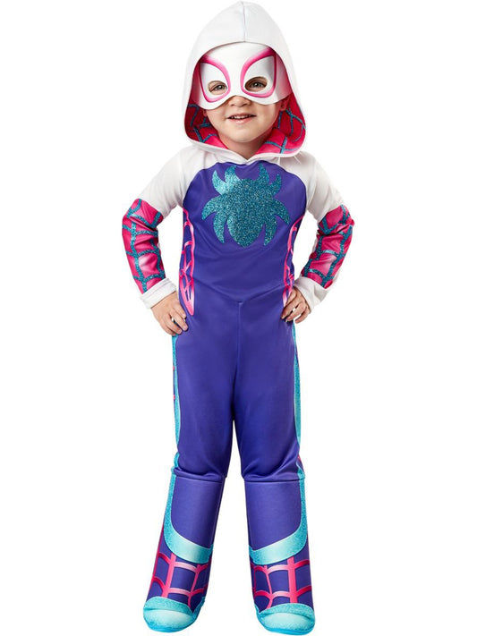 Ghost Spider Deluxe Childrens Costume Ages 3-4