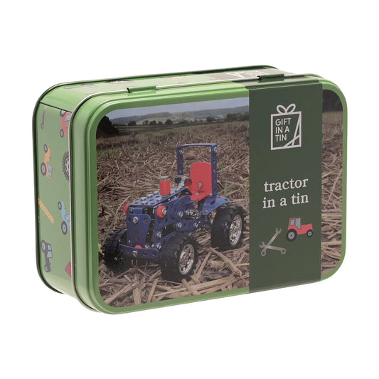 Gift In A Tin Tractor