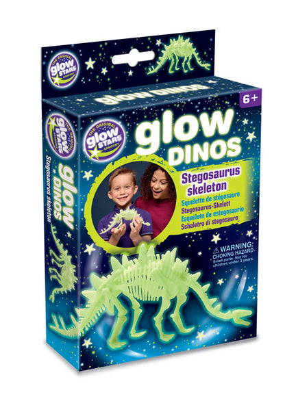 Glow in the Dark Stegosaurus Skeleton