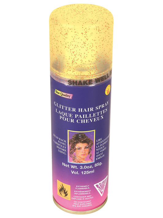 Gold Glitter Hairspray